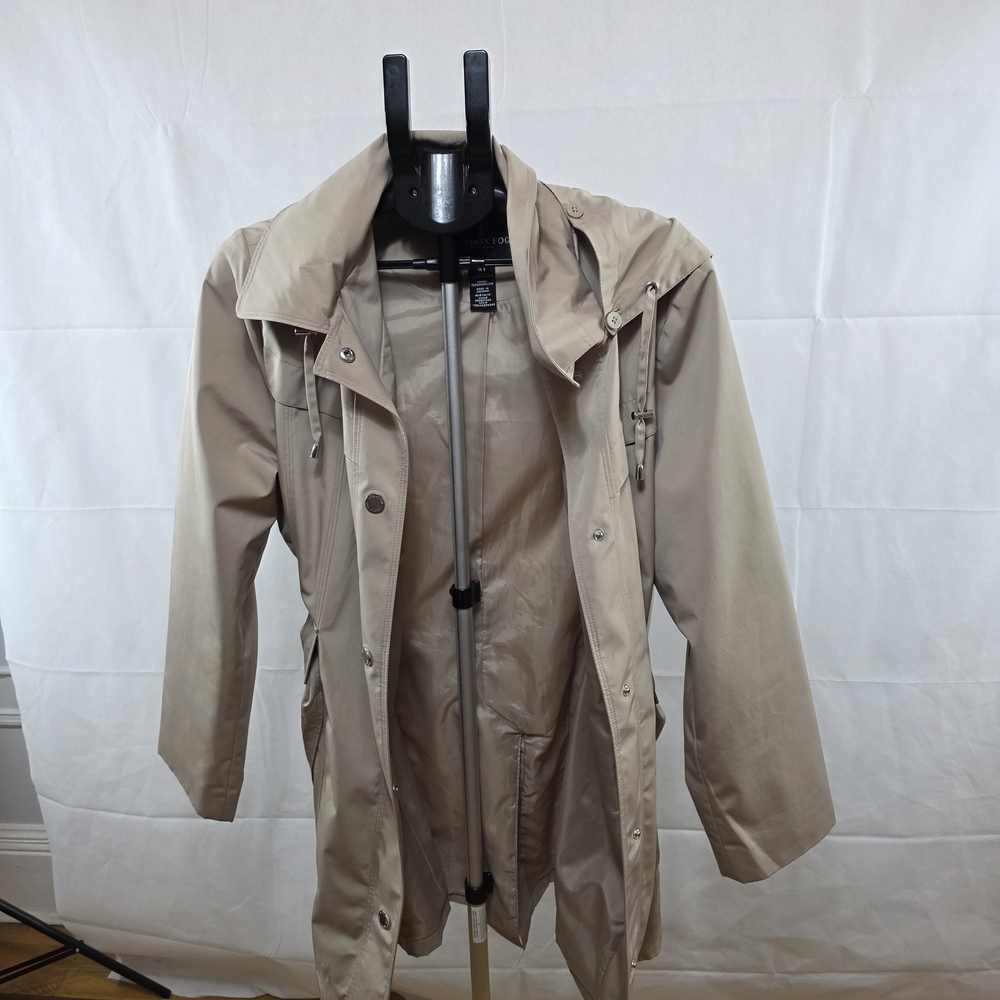 Women's Beige Trench Coat - Picture 4 of 5